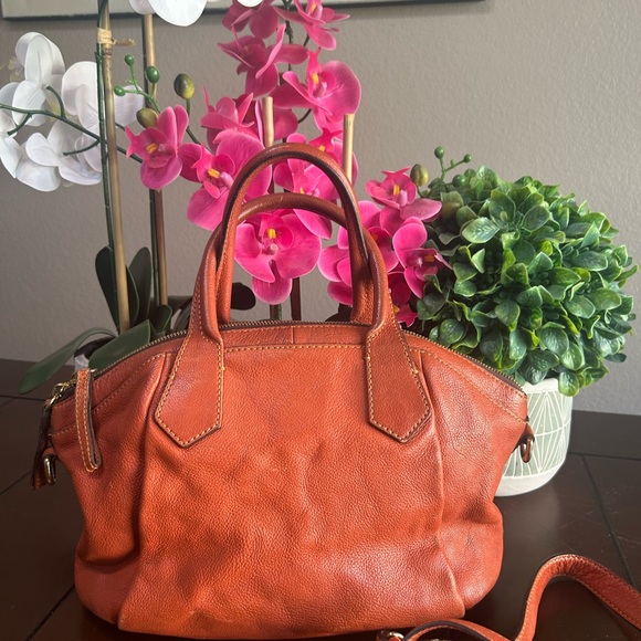 MCM Orange Leather shoulder bag - Picture 4 of 17
